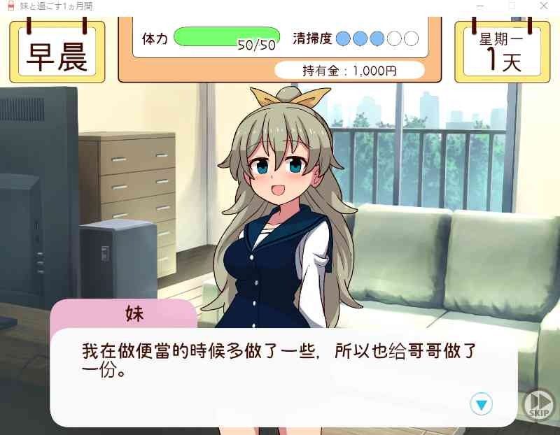 和妹妹一起的一个月 攻略要点 展示图 3